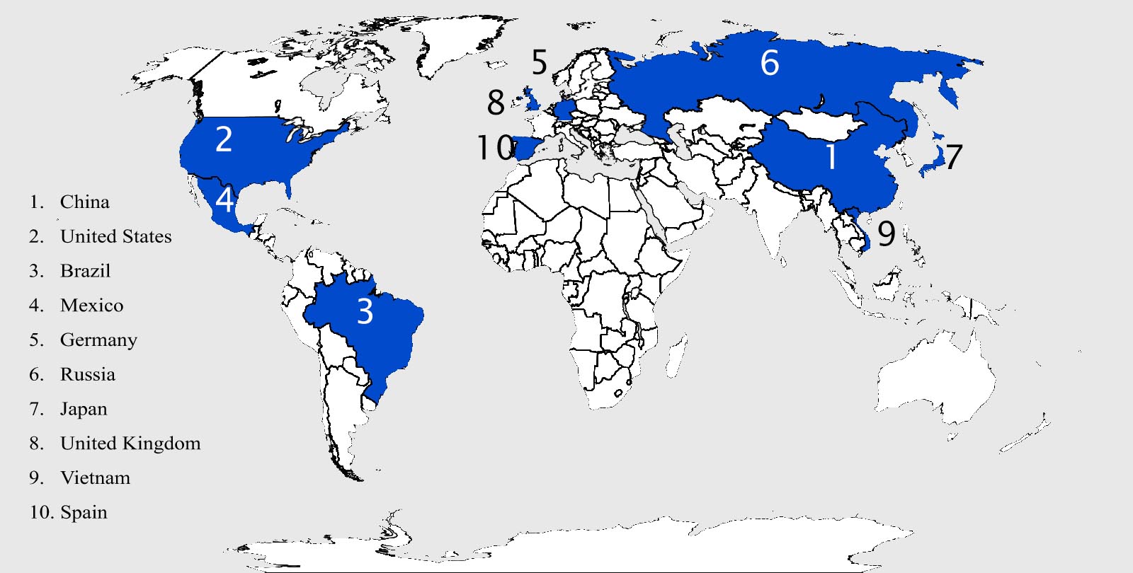 Top 10 Beer Consuming Countries